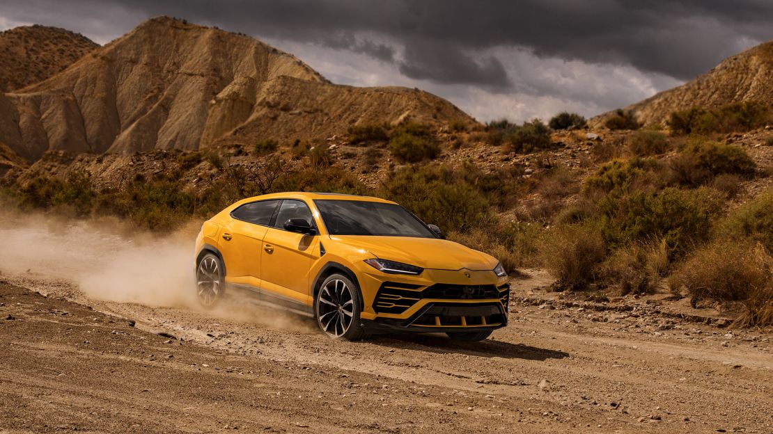 SUVs remain big business, and 2018 will be the year when established supercar brands from Italy join the party. Pictured is the Lamborghini Urus.