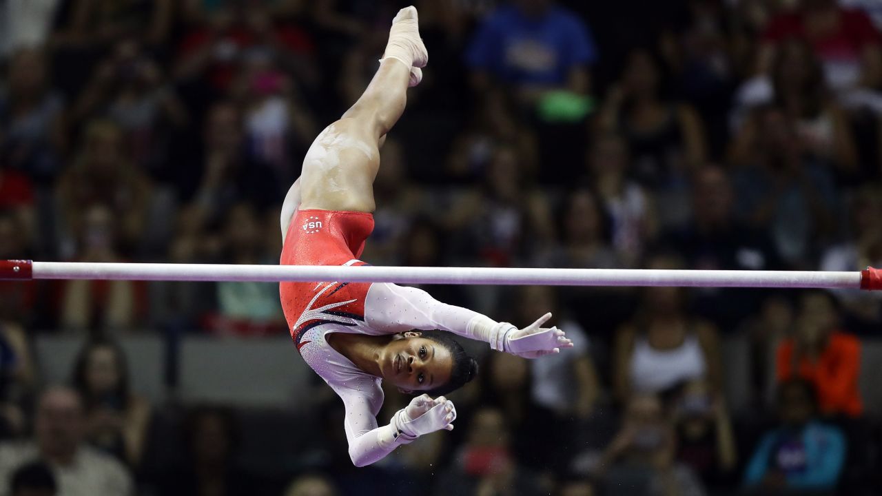 2012 Olympic all-around champion Gabby Douglas said she was also abused by Nassar. "I didn't publicly share my experiences as well as many other things because for years we were conditioned to stay silent and honestly some things were extremely painful," she posted on Instagram. <br />