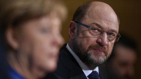 German Chancellor  Angela Merkel and leader of the German Social Democrats (SPD) Martin Schulz are set for another Grand Coalition.