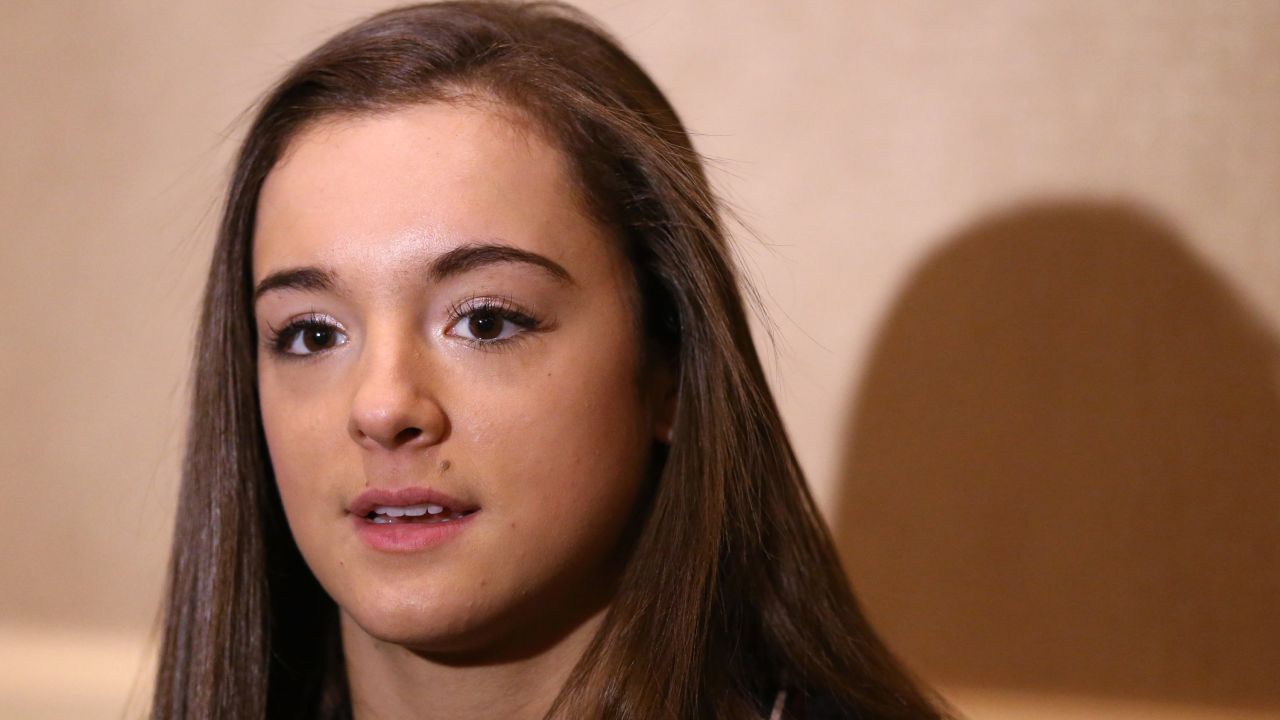 Gymnast Maggie Nichols and her coach reported Nassar to USAG in 2015.