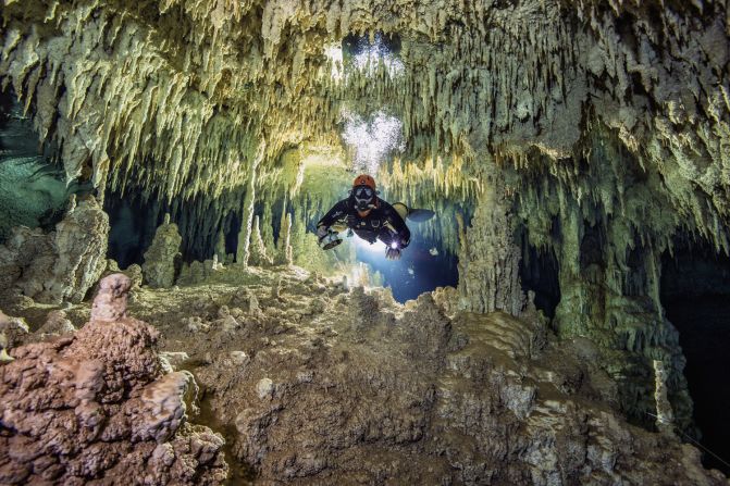 <strong>Long term project:</strong> The Great Maya Aquifer Project (GAM) team spent years exploring the caves of Sac Actun and Dos Ojos in Tulum before connecting the two systems together.