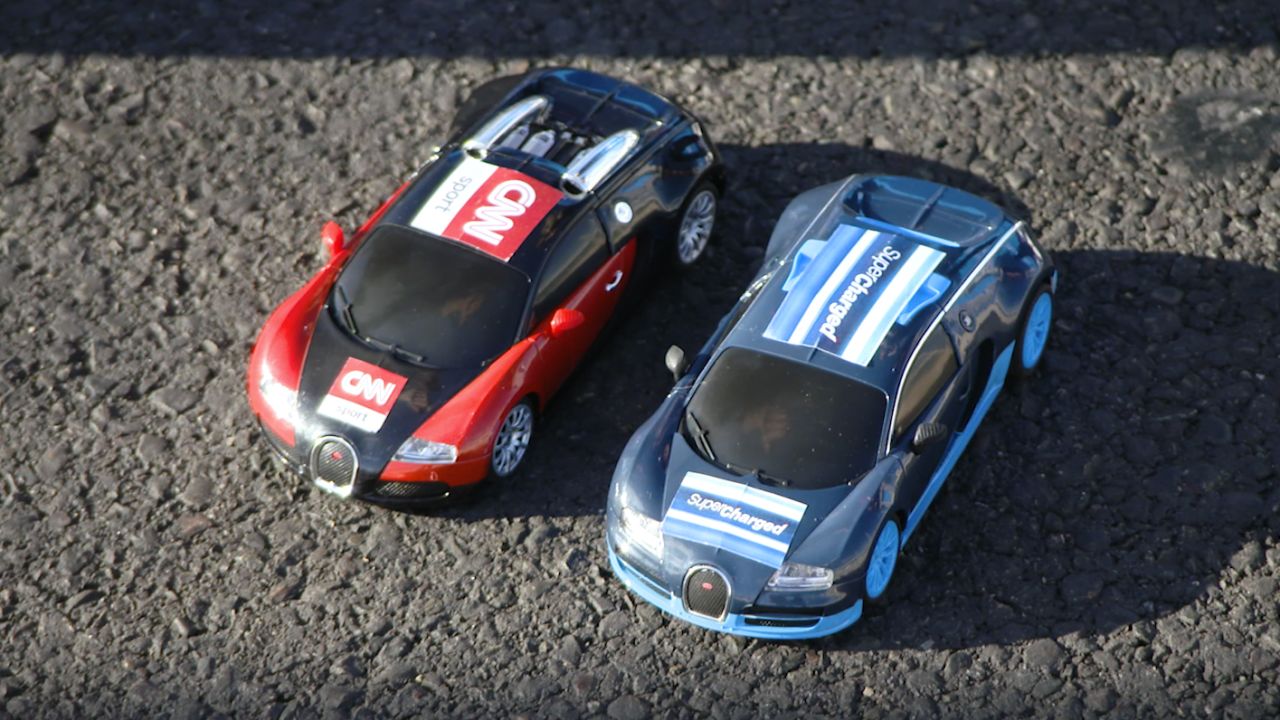 remote control car tease supercharged