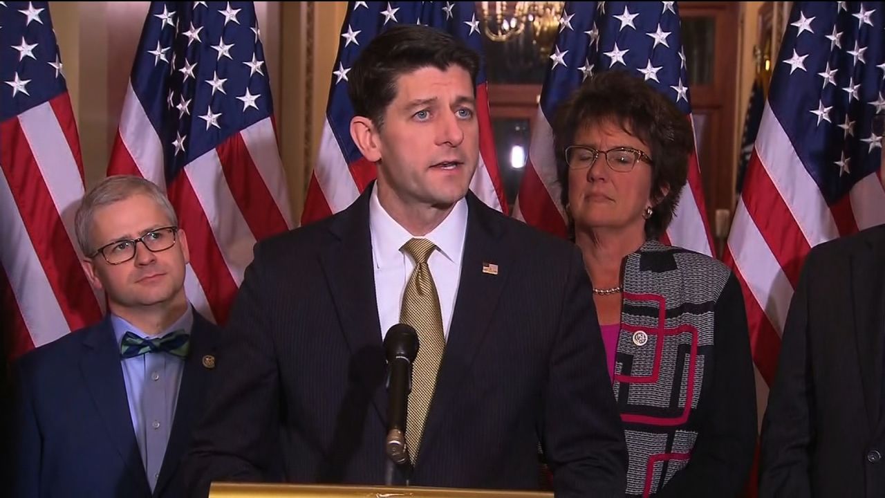 House Speaker Paul Ryan, a Wisconsin Republican, who was on the train that crashed Wednesday.
