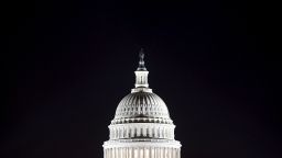 The U.S. Capitol dome is pictured in the pre-dawn darkness in Washington in this file general view photo taken October 18, 2013.    REUTERS/Jonathan Ernst/Files (Newscom TagID: rtrlseven747765.jpg) [Photo via Newscom]