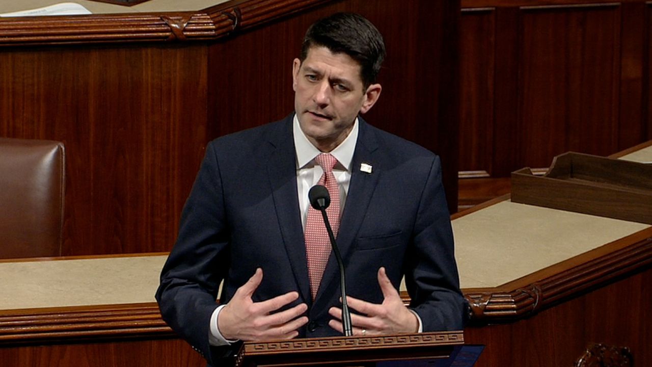 Paul Ryan House floor