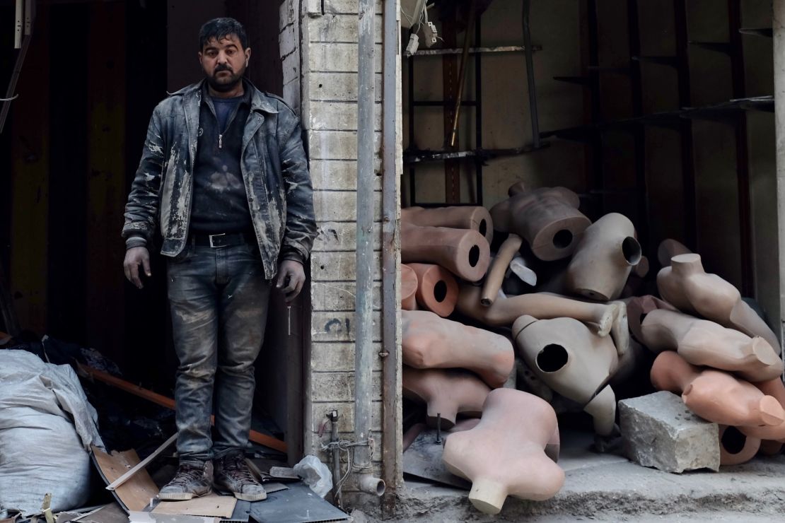 Rayan Salem, 34, said his mother and brother were killed in April. He is taking care of his brother's four children. "His eldest, who is 6, still asks where his father is," Salem said. "I tell them that he is sick in the hospital."