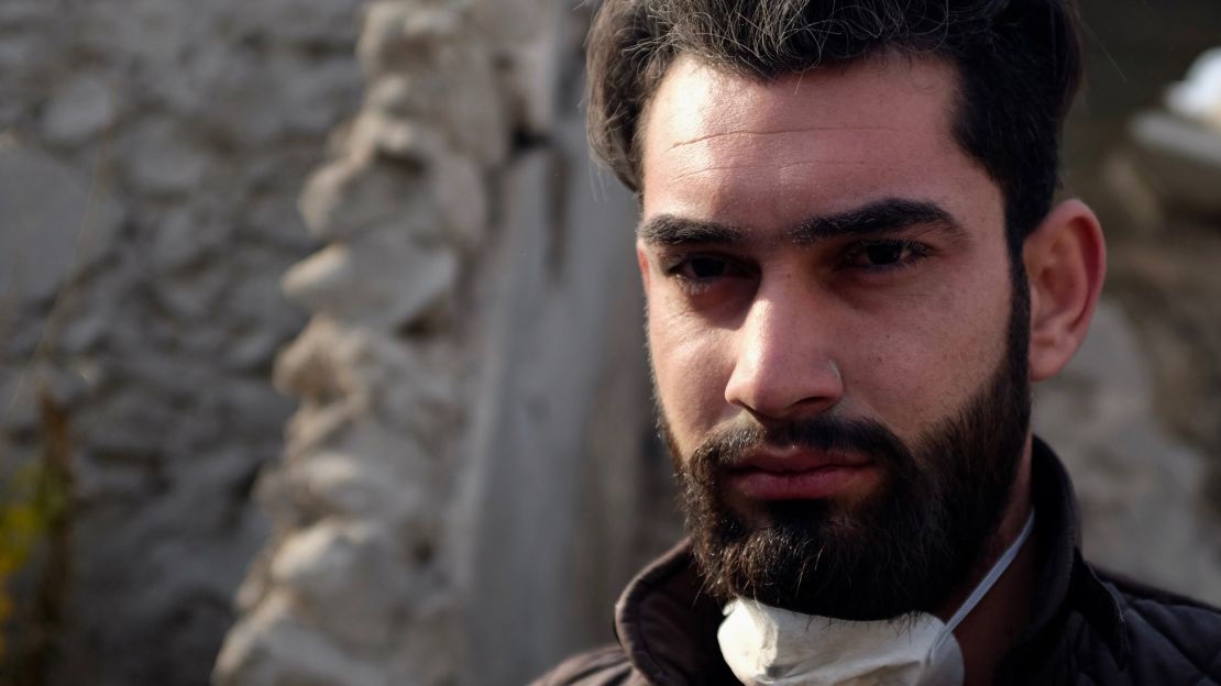 Mustafa Nader, 23, is searching for his great uncle's remains. He loved a Christian woman but they never married. "He lived alone and died alone," Nader said.