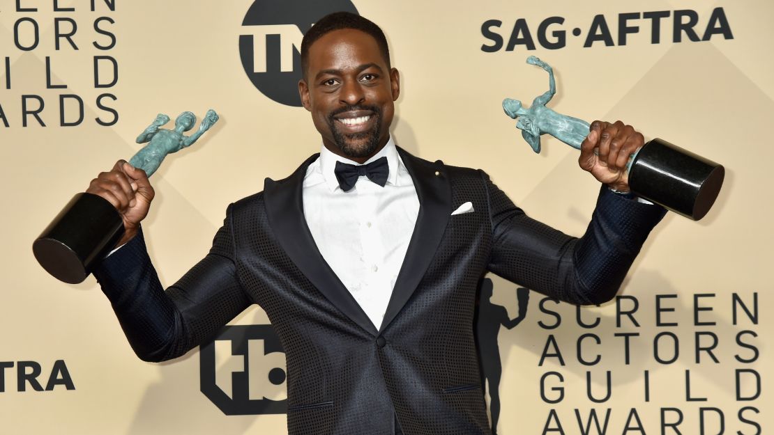 Sterling K. Brown won two SAG Awards for his work in "This Is Us."