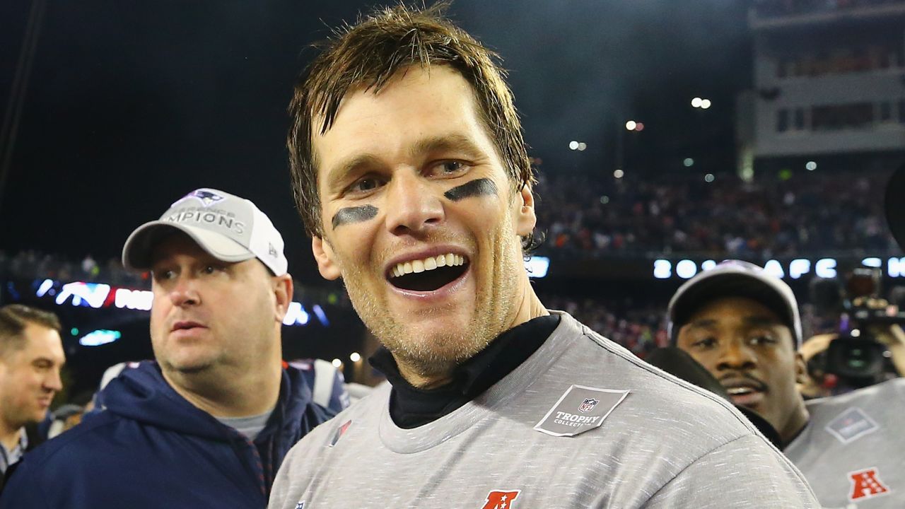 Patriots quarterback Tom Brady is seeking his sixth Super Bowl ring.