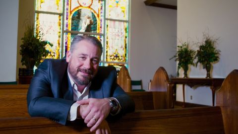 Greg Lee, who has children in school, says he believes prayer belongs everywhere.