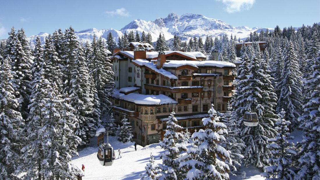 <strong>The lunch spot - Les Airelles, Courchevel, France:</strong> This lavish establishment one of only 24 hotels in France to have been awarded the prestigious "Palace" classification by the French tourism board.