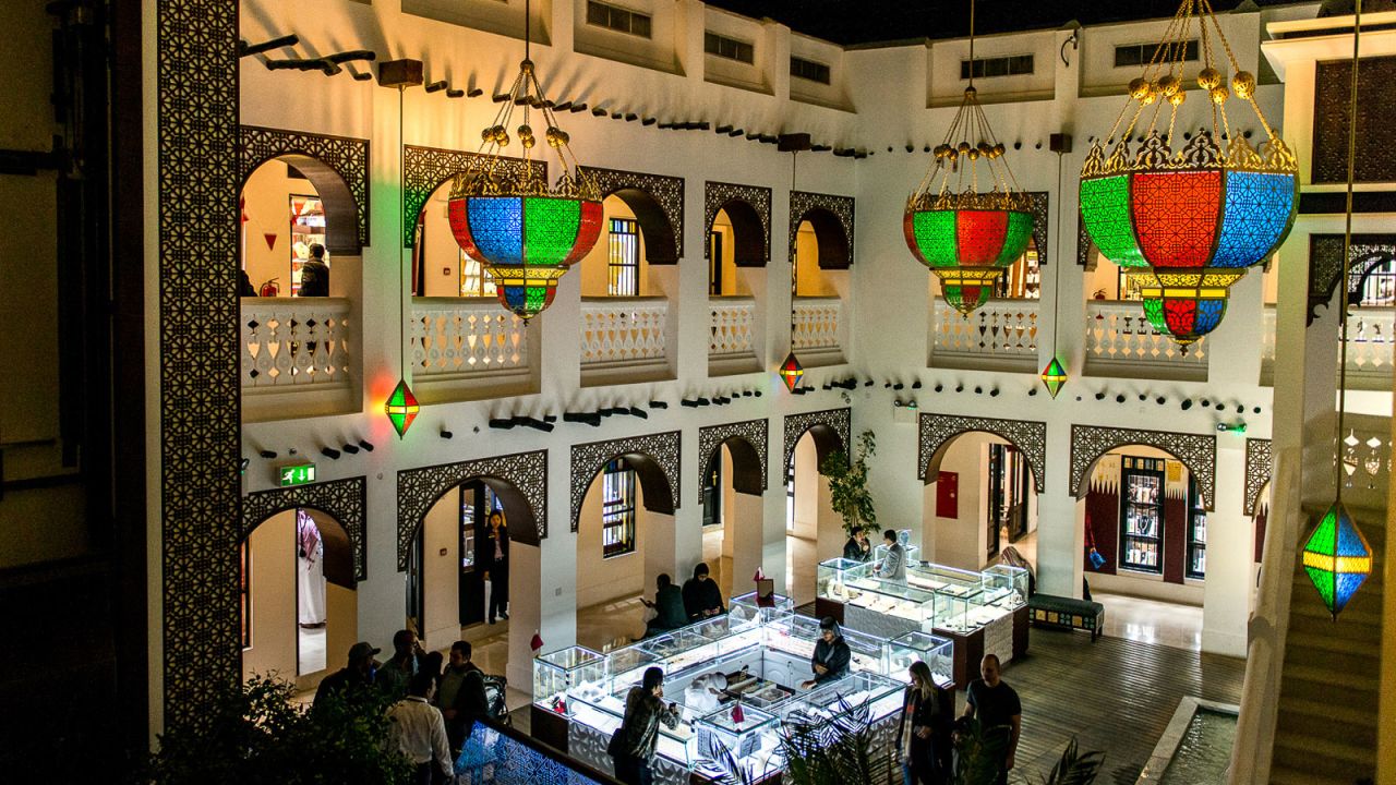 <strong>Jewelry shopping: </strong>Whether you're looking for a dazzling necklace or shimmering earrings, the nearby Gold Souq is a good place to visit.