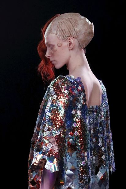 Nakazato regularly experiments with 3D printing and body scanners, which he said can help designers produce better-fitting clothes.