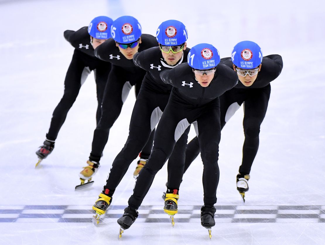 short track speed skating