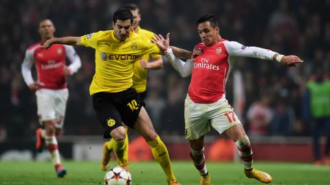 Before coming to England, Mkhitaryan played for Borussia Dortmund in the Bundesliga.