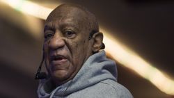 Comedian Bill Cosby makes an appearance at the Germantown neighborhood jazz club, La Rose, on January 22, 2018, in Philadelphia, Pennsylvania.
Cosby returned to the stage for the first time in nearly three years Monday, just months before his scheduled retrial for alleged sexual assault. The 80-year-old pioneering African American actor and comedian took part in a special performance honoring drummer and jazz great, Tony Williams, his spokesman said. / AFP PHOTO / DOMINICK REUTER        (Photo credit should read DOMINICK REUTER/AFP/Getty Images)
