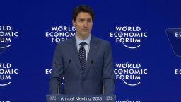 trudeau davos women