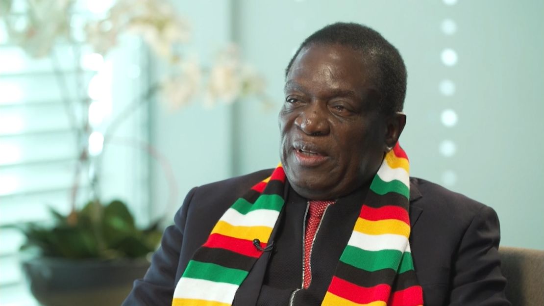 President Emmerson Mnangagwa worked alongside Mugabe for 40 years.