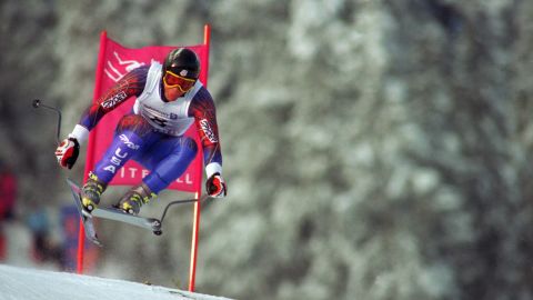 Tommy Moe won Olympic downhill gold in Lillehammer in 1994.