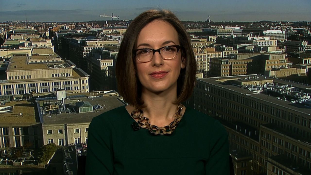 CNN says it is hiring Sarah Isgur Flores to be a political editor in the Washington bureau.