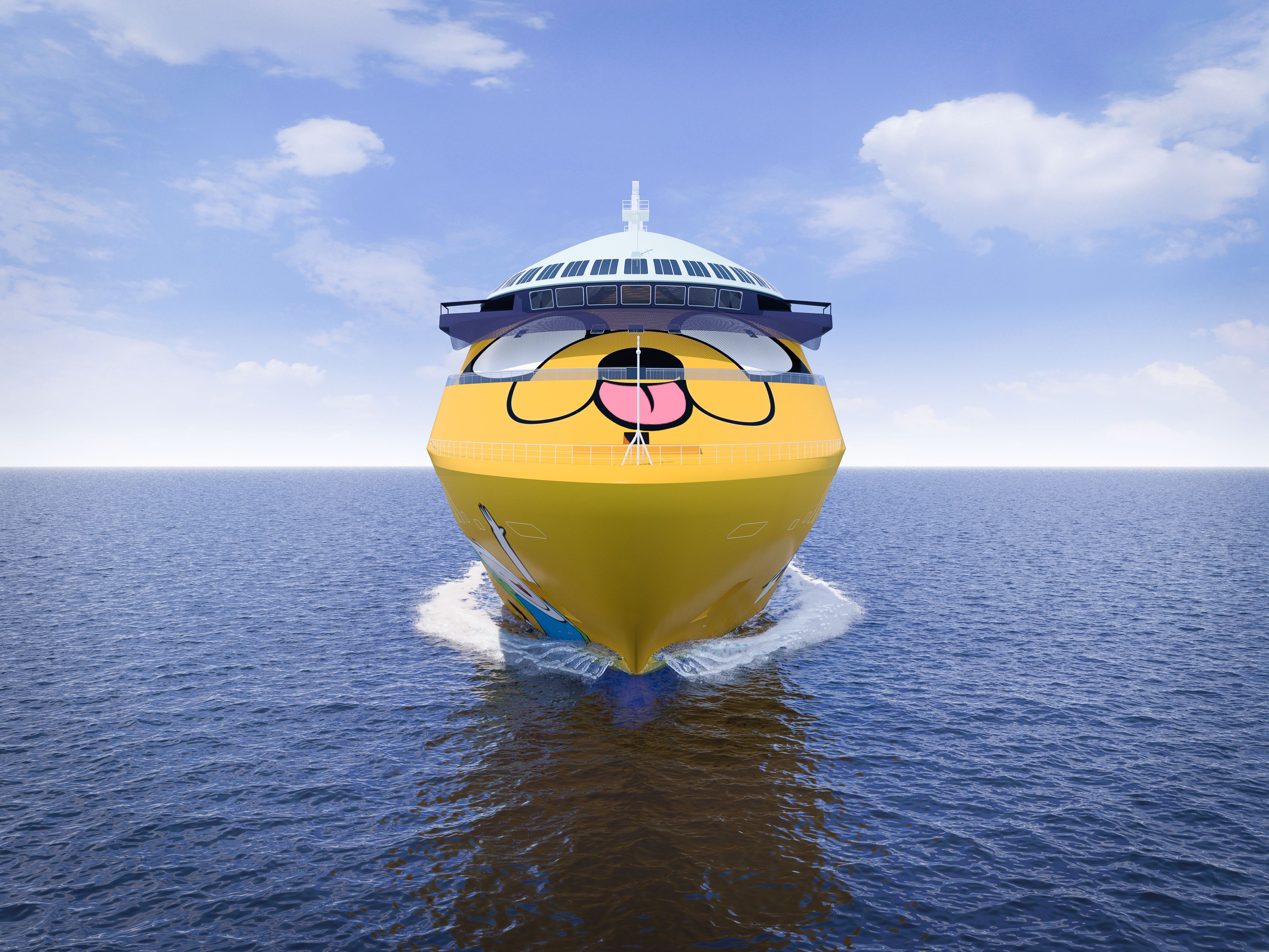 Cartoon Network reveals colorful new cruise ship | CNN