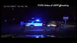 Dashcam footage released by the Fairfax County Police Department shows officers pursuing the 25-year-old driver before he is shot by the US Park Police. 