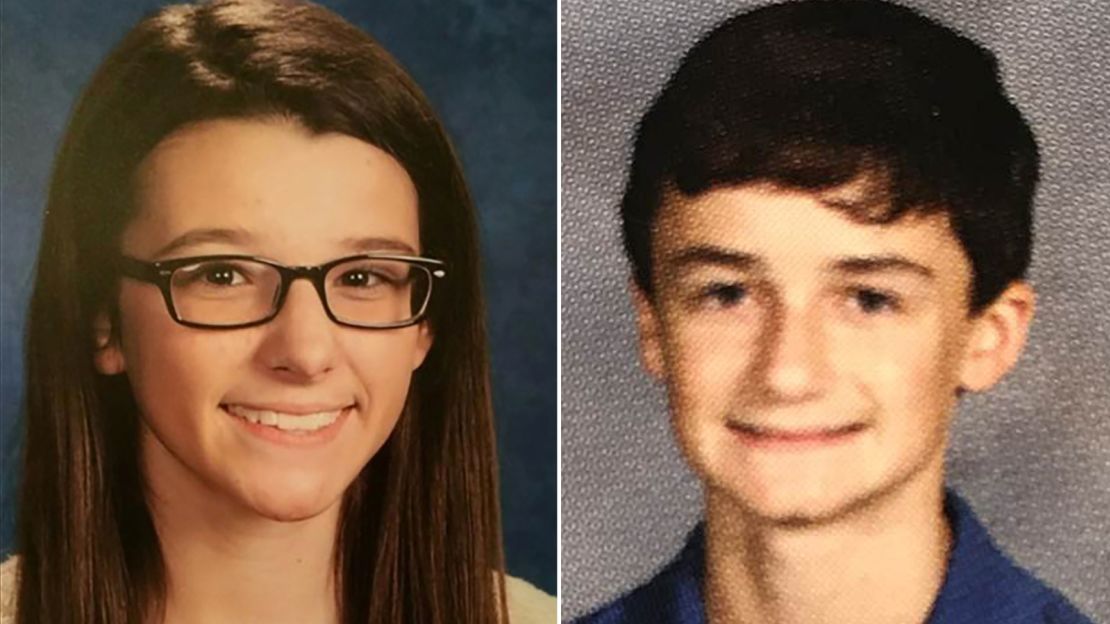 Bailey Holt and Preston Cope, both 15, were killed in Tuesday's shooting.