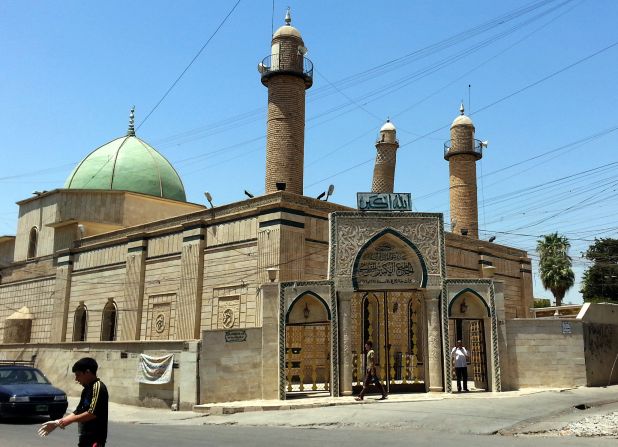 The mosque had been a landmark in the Middle East for decades. But aerial photographs released last year by the Iraq military showed that the Great Mosque of al-Nuri had been destroyed by ISIS. The UN Human Rights Council said such an act could be considered a war crime.