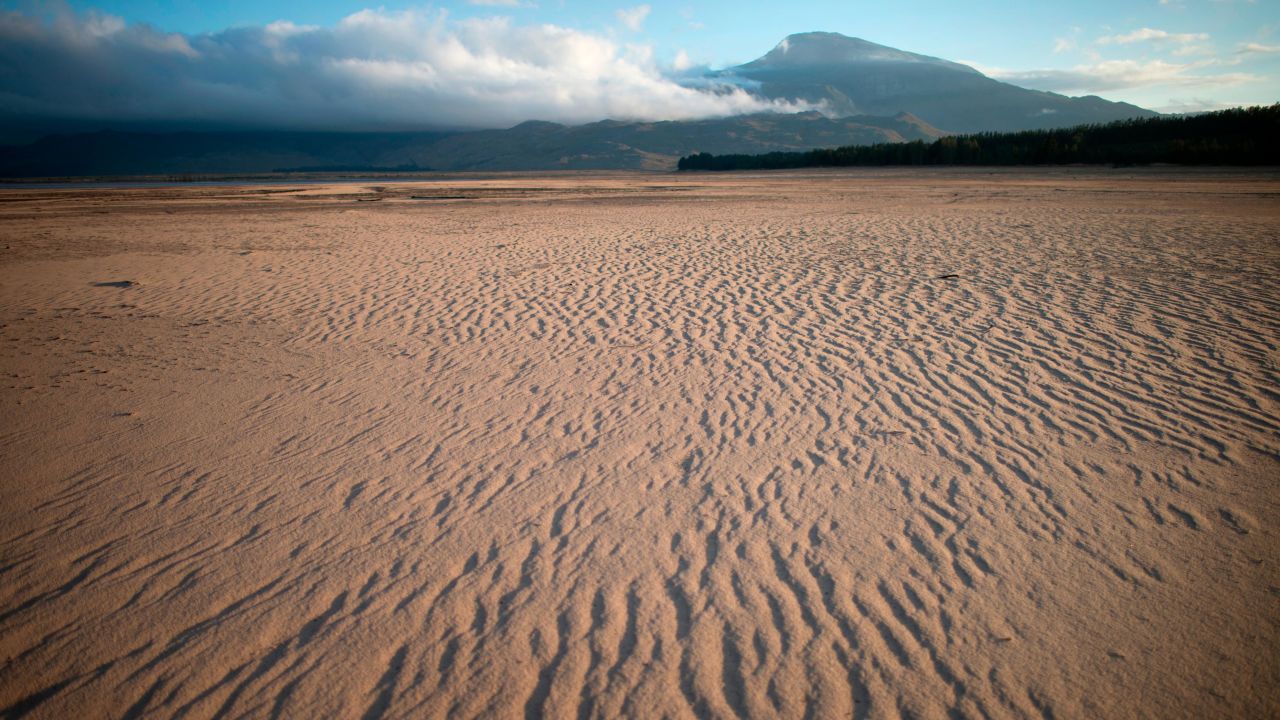 South Africa ranks as the 30th-driest country in the world and is considered a water-scarce region. A highly variable climate causes uneven distribution of rainfall, making droughts even more extreme. Theewaterskloof Dam, Cape Town's main water supply, can be seen lying almost empty on January 26.