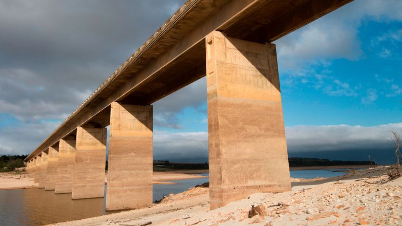 The Western Cape, one of the country's nine provinces and home to Cape Town, experiences its annual rainy season during the winter months (June-September). The water in Theewaterskloof Dam, seen here on January 26, is running low with half the summer season still to go.