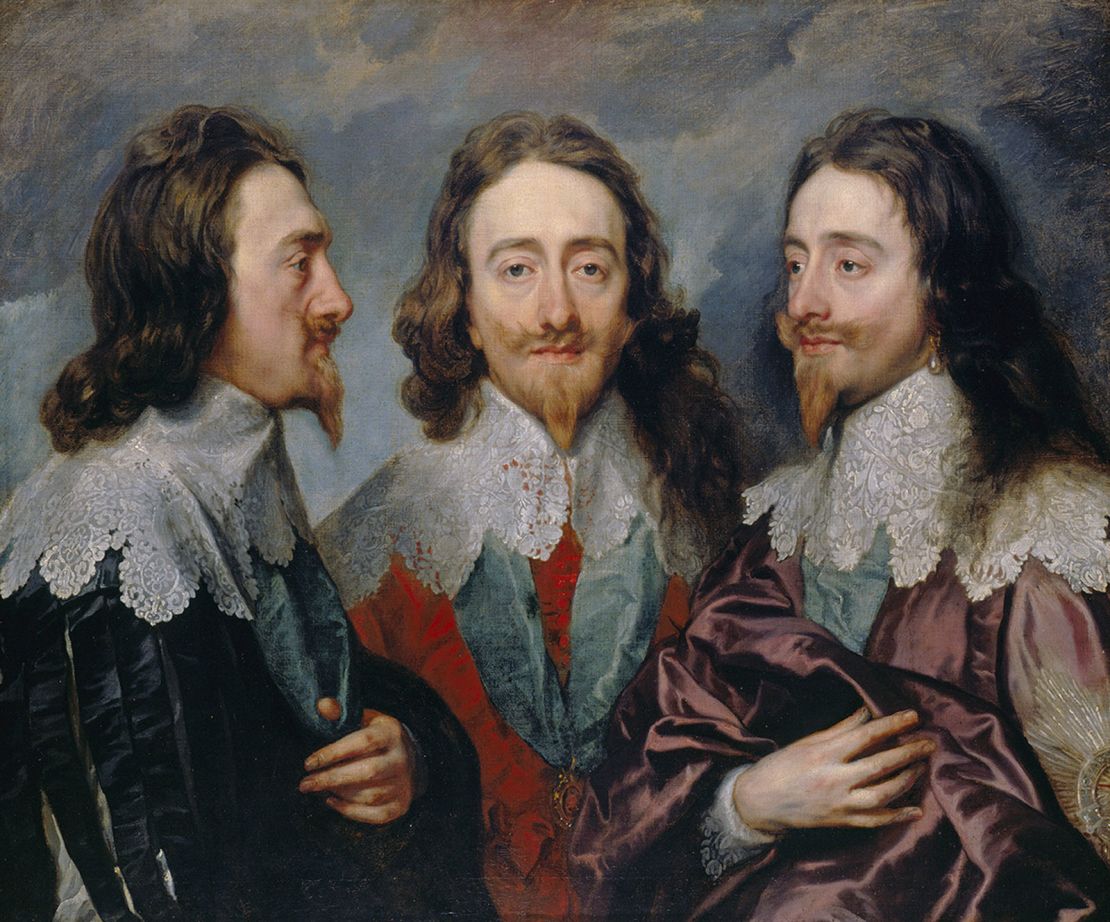 "Charles I" (1653-6) by Anthony van Dyck