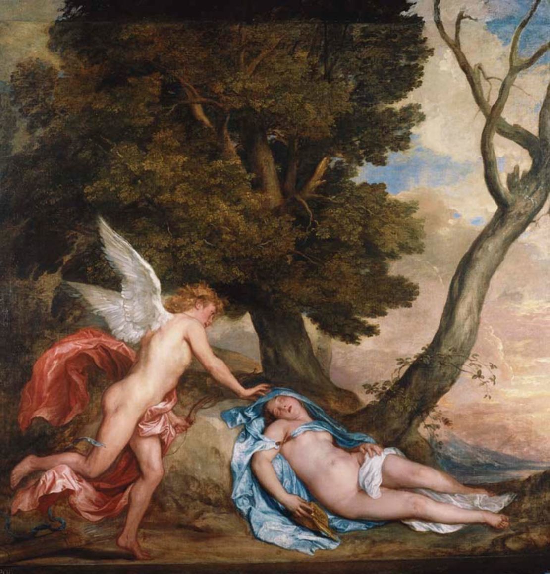 Cupid and Psyche (1639-40) by Anthony van Dyck