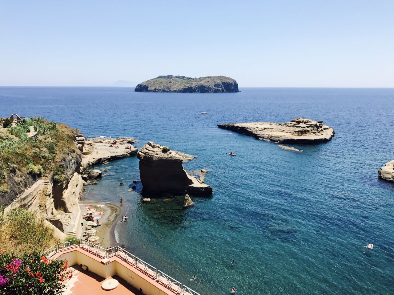 <strong>Siren calls: </strong>Ventotene is a small volcanic isle far out in the Tyrrhenian Sea west of Naples. Legend has it the sirens would sunbathe on rocks, luring sailors to their doom on craggy cliffs by screaming and wailing at them.