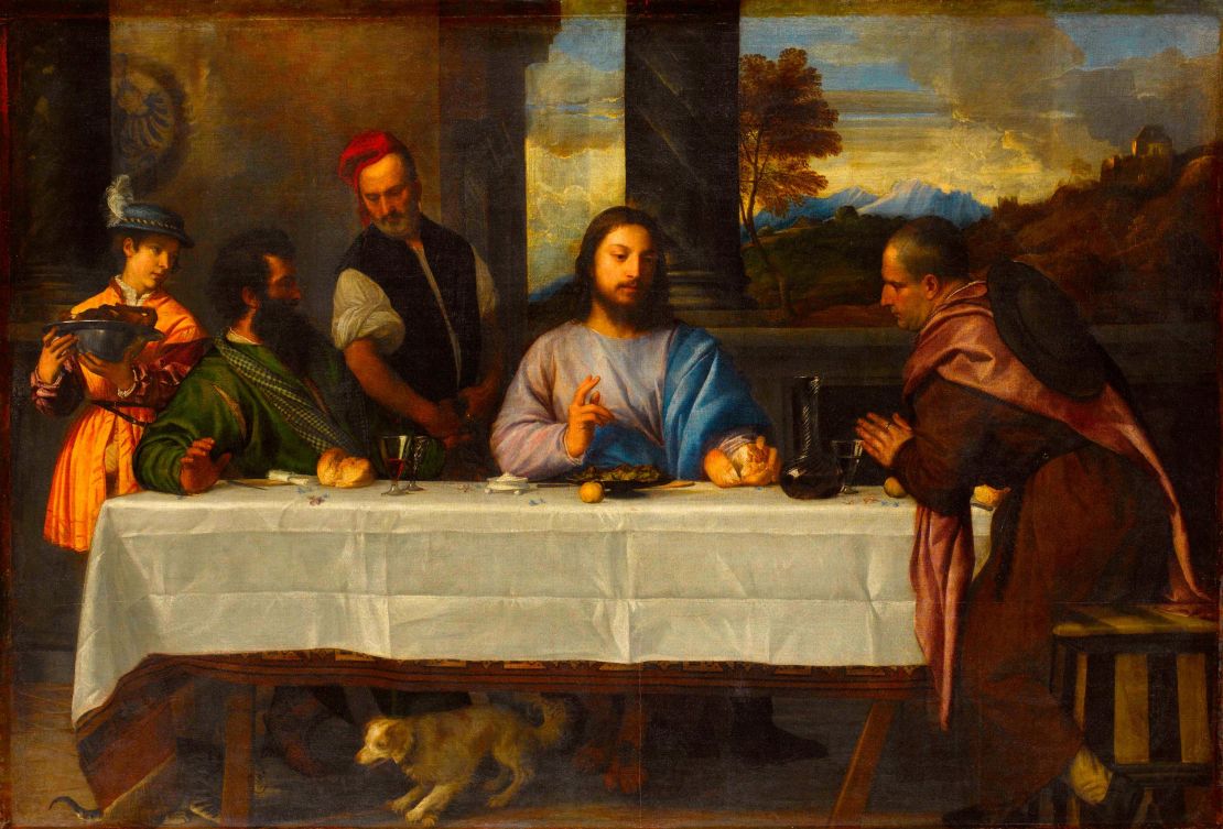 "The Supper at Emmaus" (c.1530) by Titian