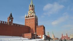 The Kremlin wall and towers dominate the skyline at the Red Square in Moscow, on March 2, 2012. Russia on March 4 votes in presidential elections expected to send Vladimir Putin back to the Kremlin after his four year stint as prime minister.  AFP PHOTO / SERGEI SUPINSKY        (Photo credit shoul