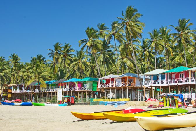 <strong>Palolem, Goa: </strong>One of the quieter stretches of this popular beach destination, Palolem has a ban on live music after 10 p.m. The area offers an array of relaxing experiences, such as Ayurveda massages and yoga classes right on the shore. 