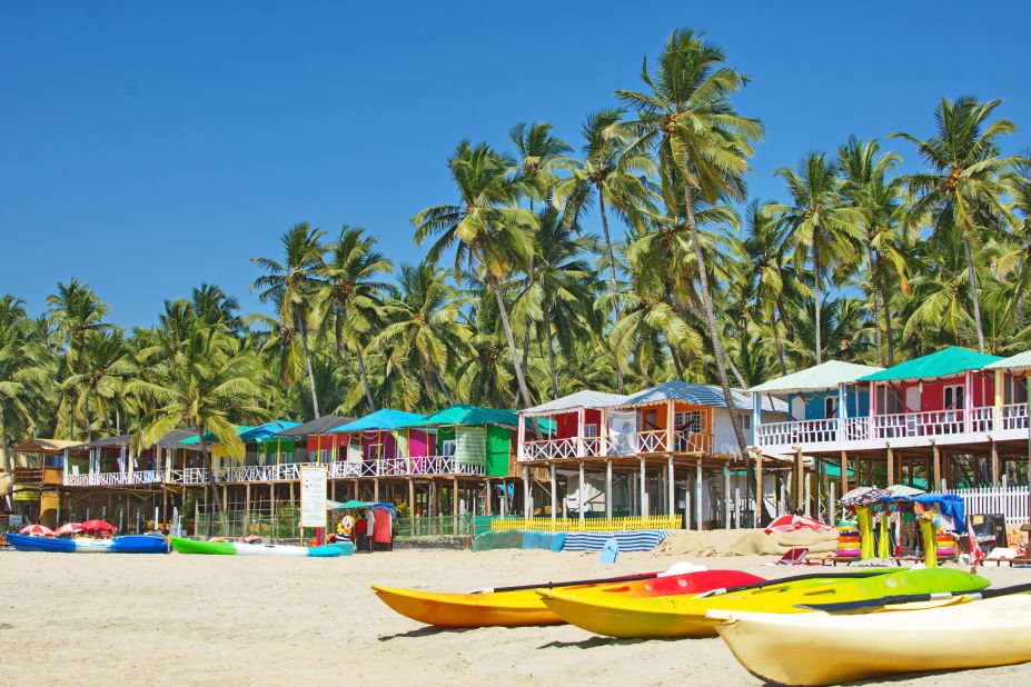 <strong>Palolem, Goa: </strong>One of the quieter stretches of this popular beach destination, Palolem has a ban on live music after 10 p.m. The area offers an array of relaxing experiences, such as Ayurveda massages and yoga classes right on the shore. 