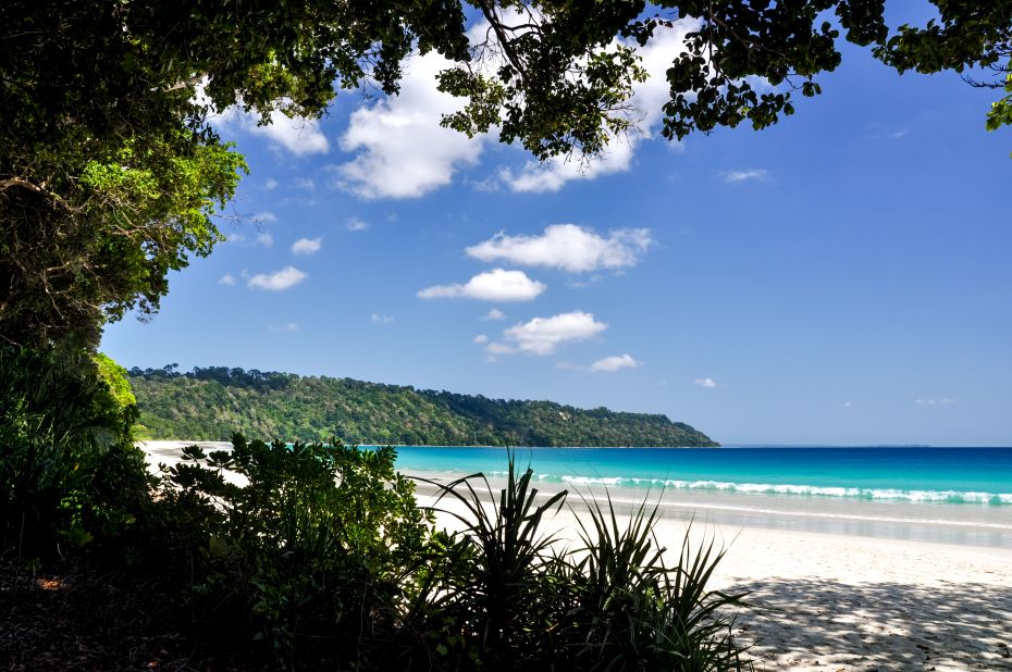 <strong>Radhanagar, Andaman and Nicobar Islands: </strong>Calm waters and fine sands are the chief attractions at Radhanagar Beach on Havelock Island. It's easy to see why it's regularly named as one of Asia's best sandy stretches.