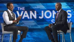 CNN host Van Jones interviews Shawn "Jay-Z" Carter on the first episode of "The Van Jones Show" on Saturday, Jan. 27, 2018 in New York, NY.Photo by John Nowak/CNN