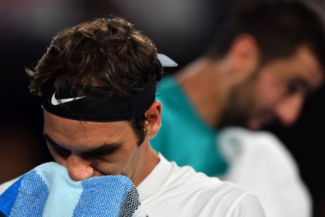 But Cilic didn't go away, forcing a fifth set.