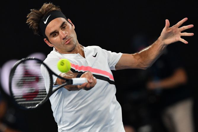 The third set resembled the first. Federer coasted on serve and earned the lone break.