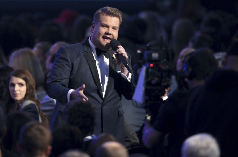 James Corden was the host for the second straight year.