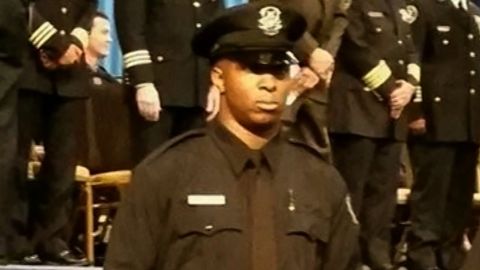Officer Glenn Doss Jr. was shot last Wednesday while responding to a domestic violence call.