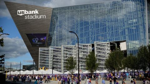 U.S. Bank Stadium in Minneapolis. Thankfully, it's got a roof.