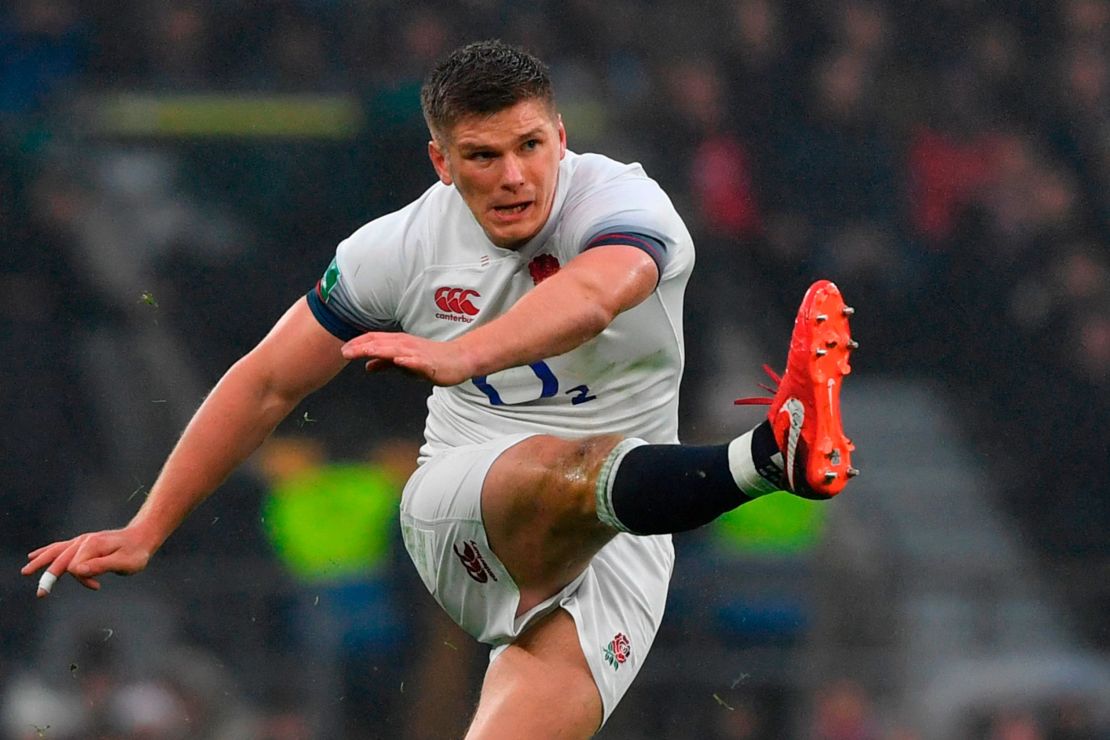 England and Lions fly-half Owen Farrell came through the U20s ranks