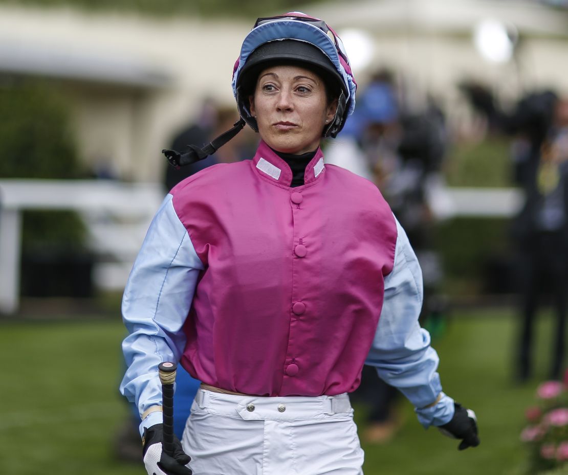 Hayley Turner is one of only three female jockeys to have ridden in the Derby.