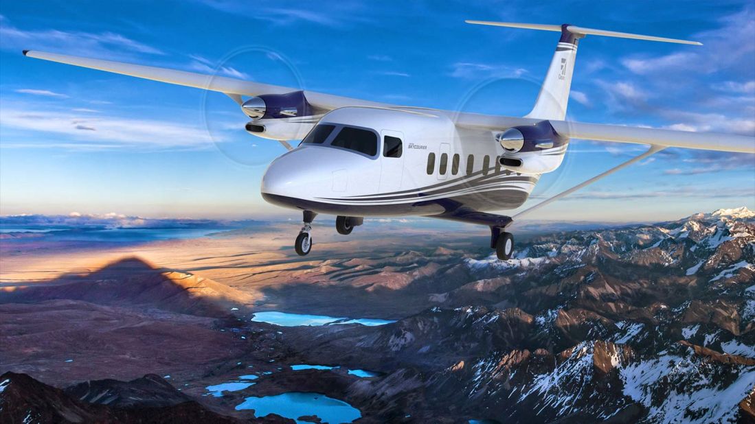 <strong>Cessna SkyCourier: </strong>FedEx Express and Cessna have teamed up to build the new SkyCourier, a "feeder" cargo plane designed to haul packages to and from smaller communities.