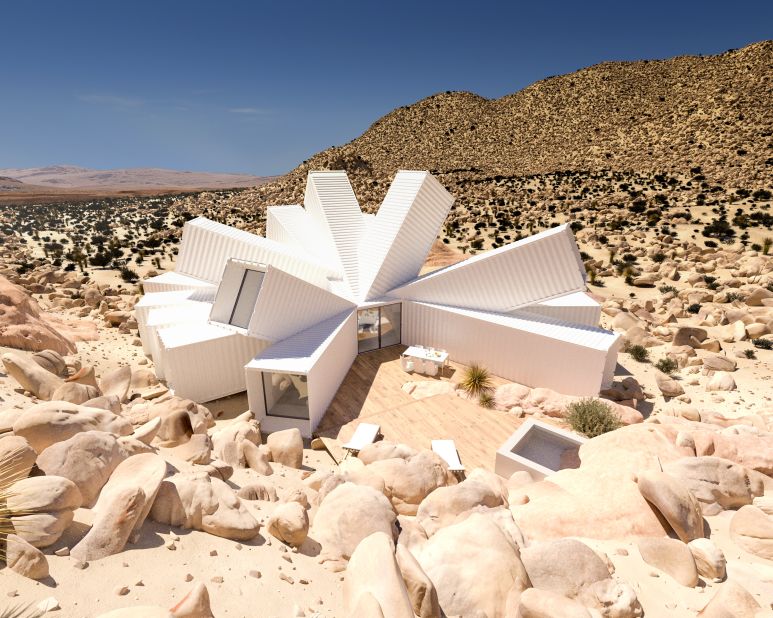 This home by London's Whitaker Studio will be built in the California desert in 2018.