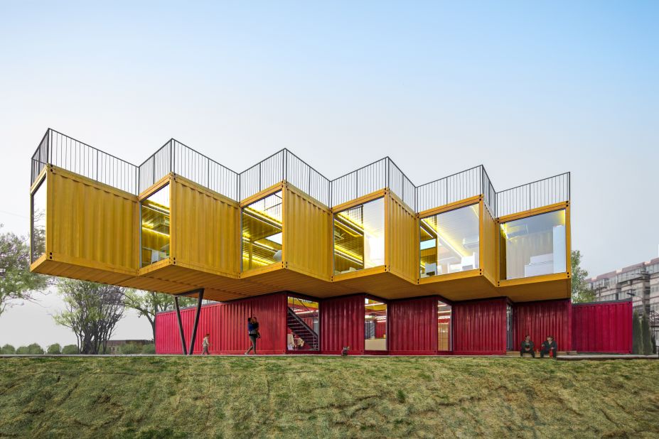 China's People's Architecture Office (PAO) designed this structure for the Northern province of Shanxi.