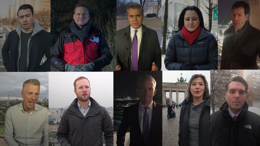 reporter around the world